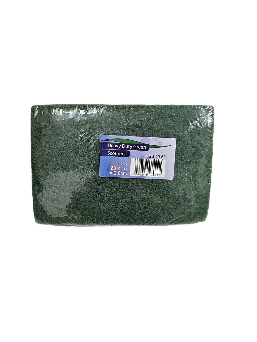 Heavy duty green scourer