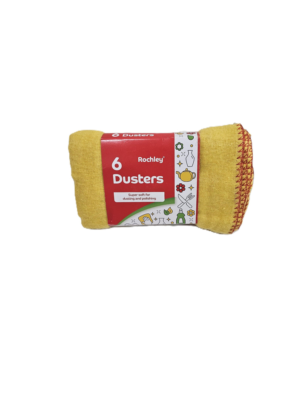 Yellow dust cloths