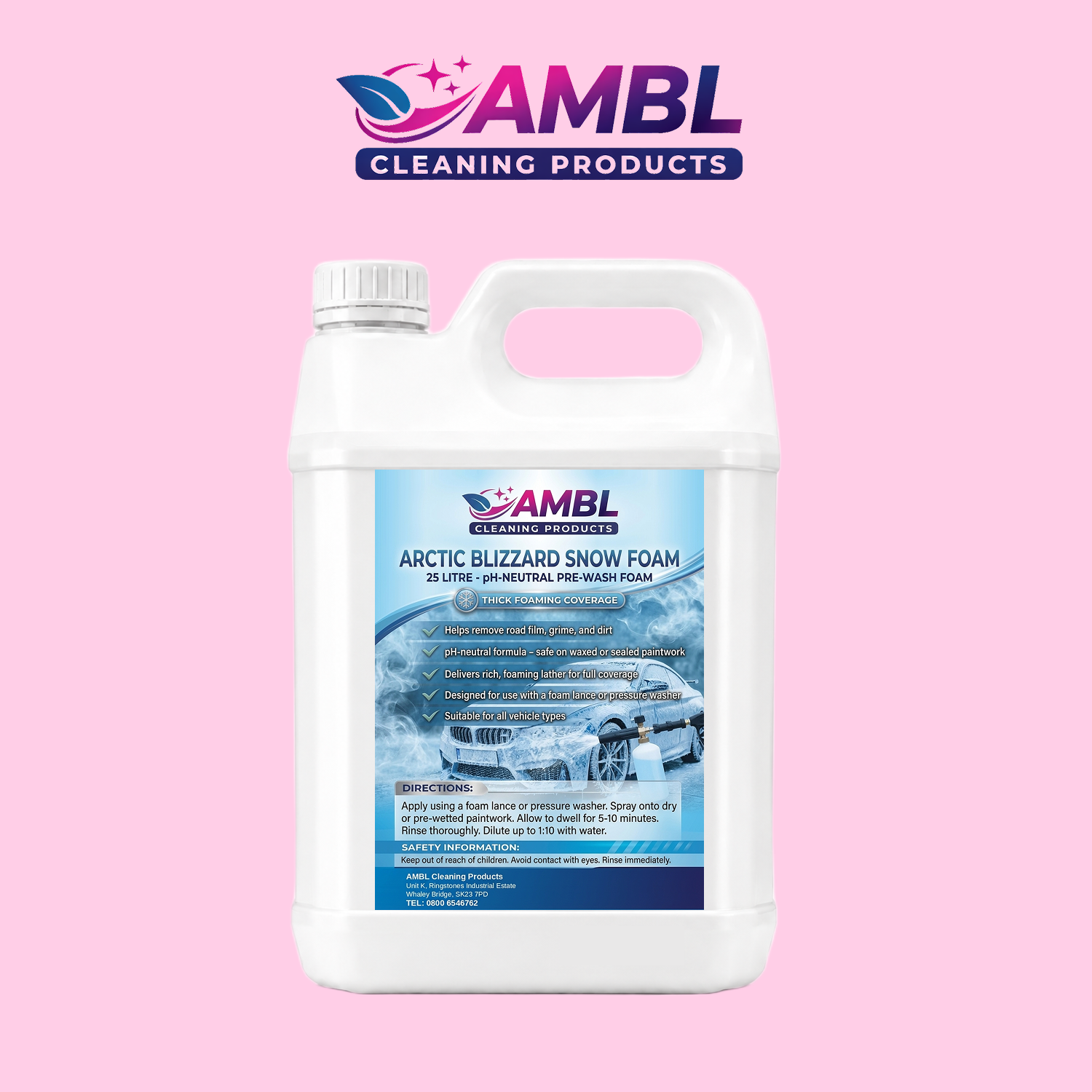 Arctic Blizzard snow foam 25ltr