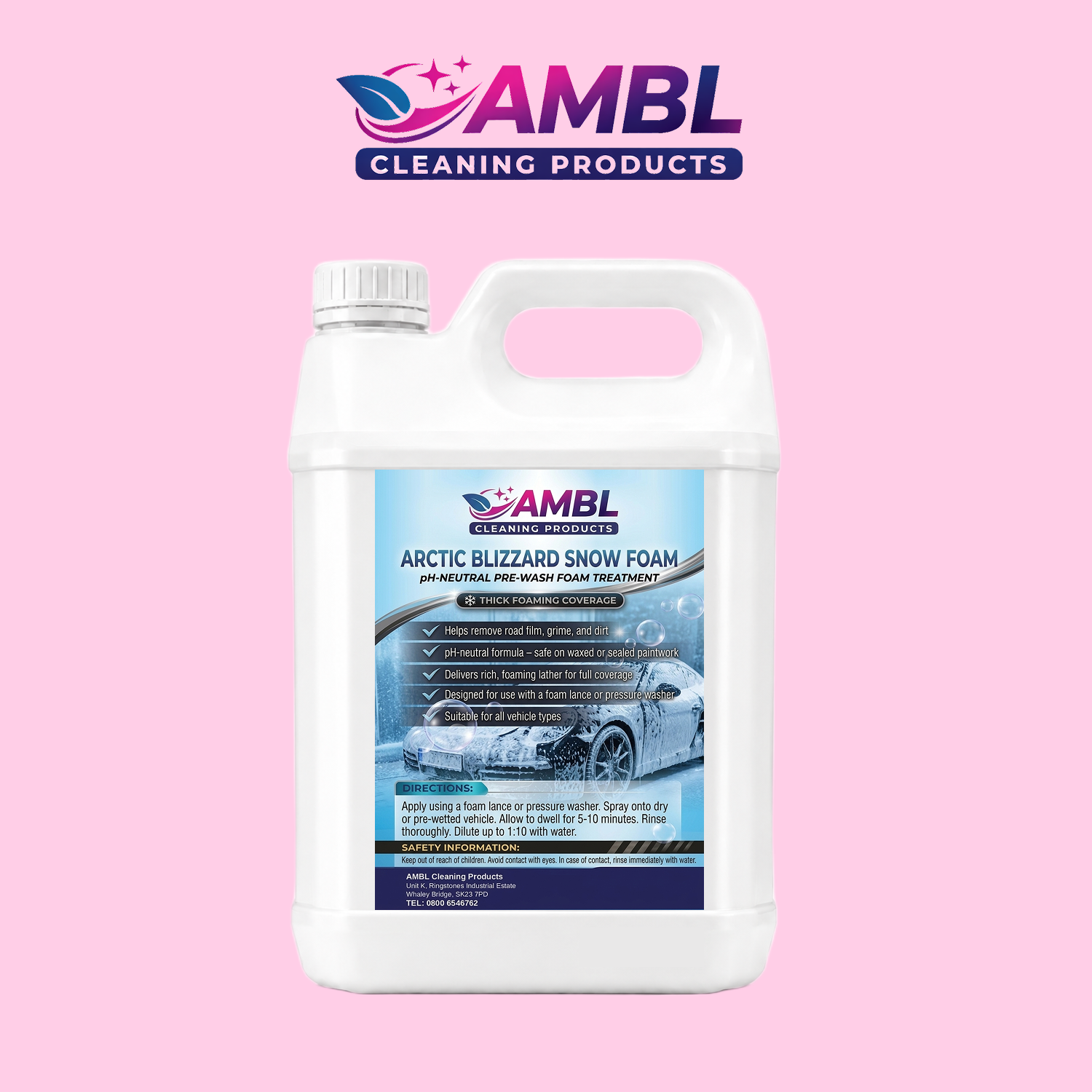 Arctic Blizzard snow foam 5ltr