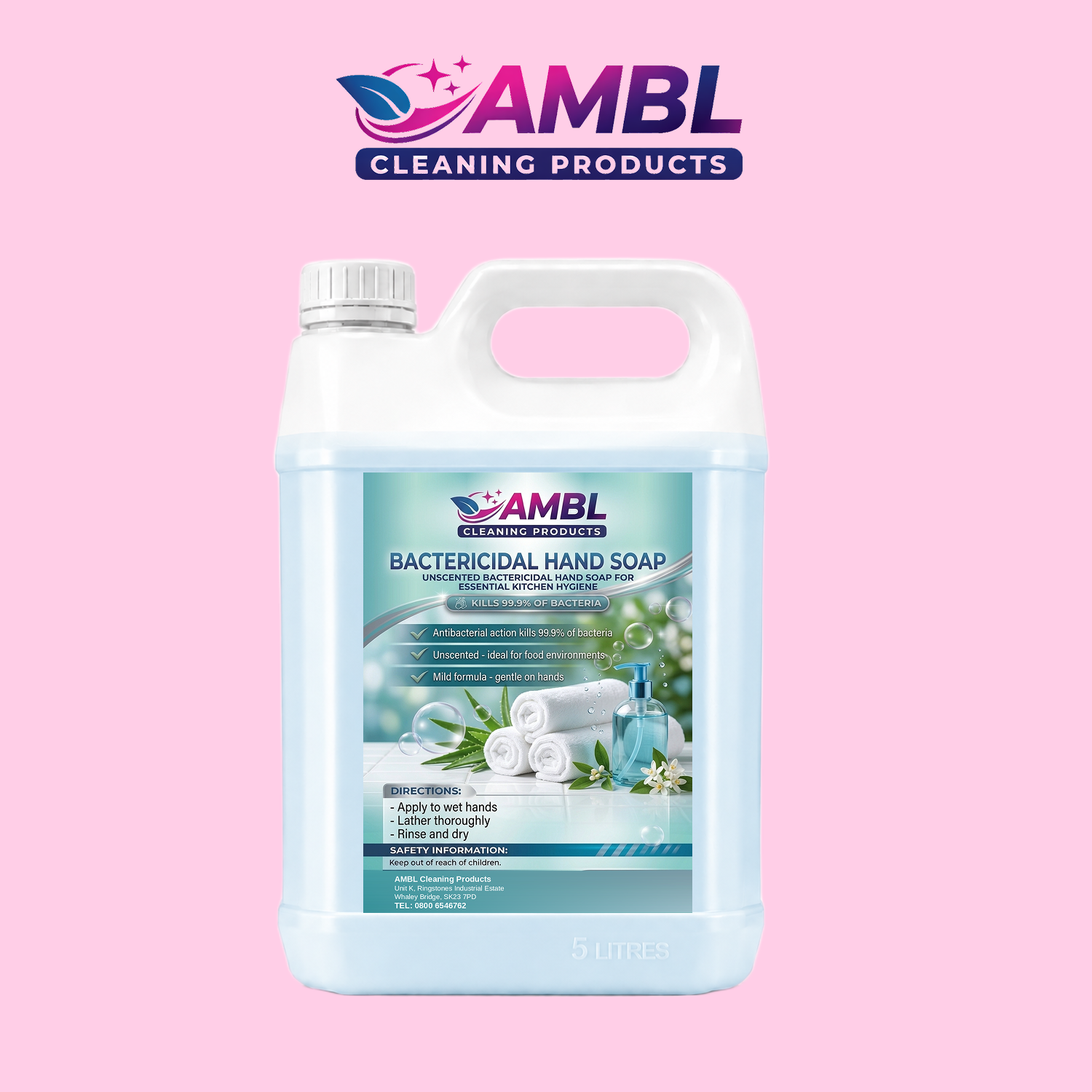 Bactericidal hand soap 5ltr