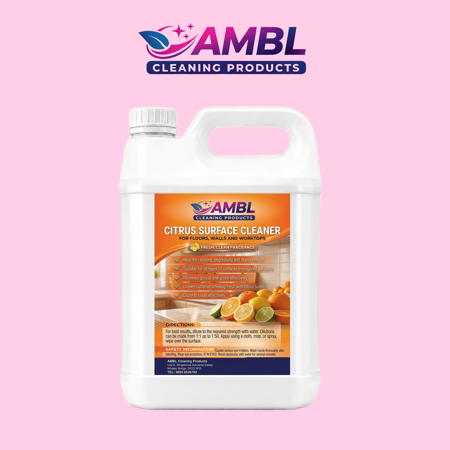 Citrus surface cleaner 5ltr