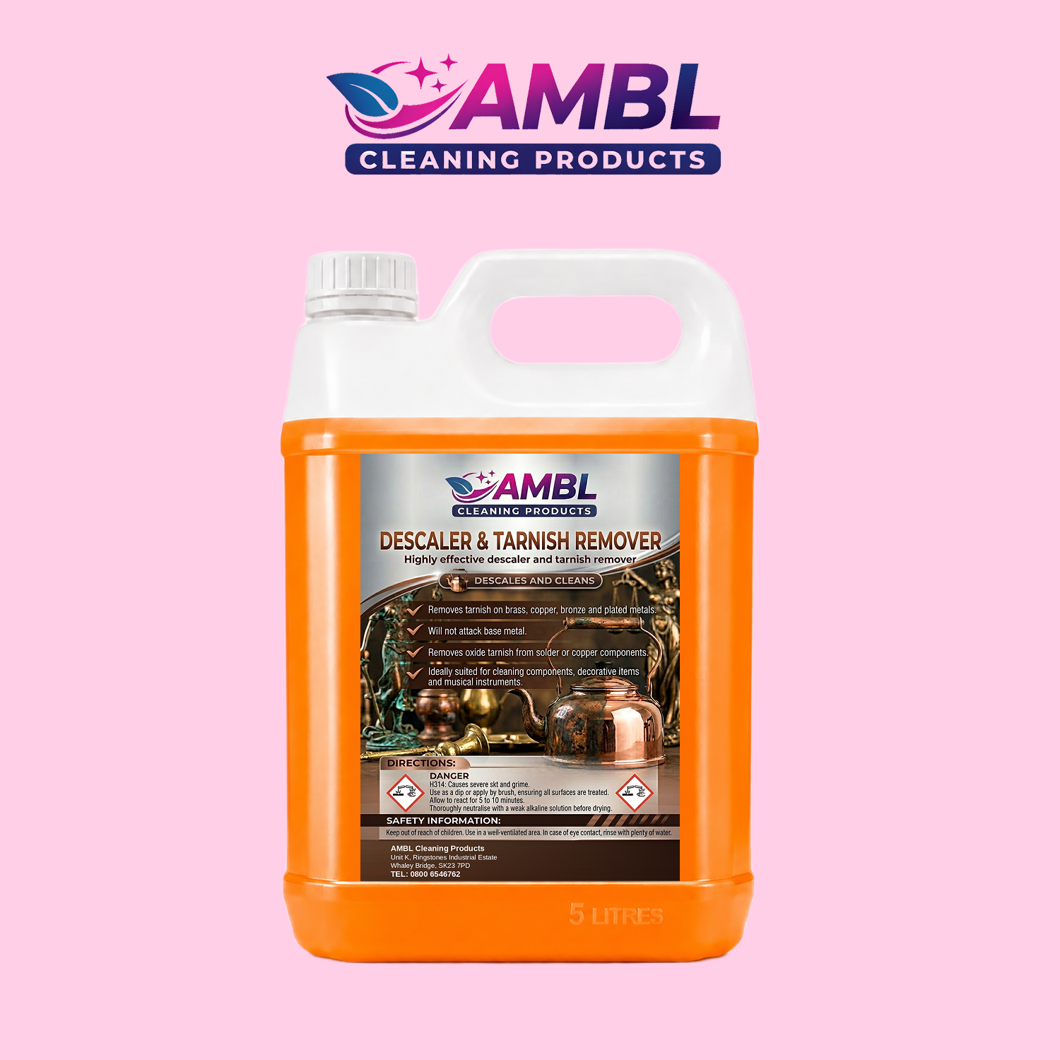 Descaler and tarnish remover 5ltr