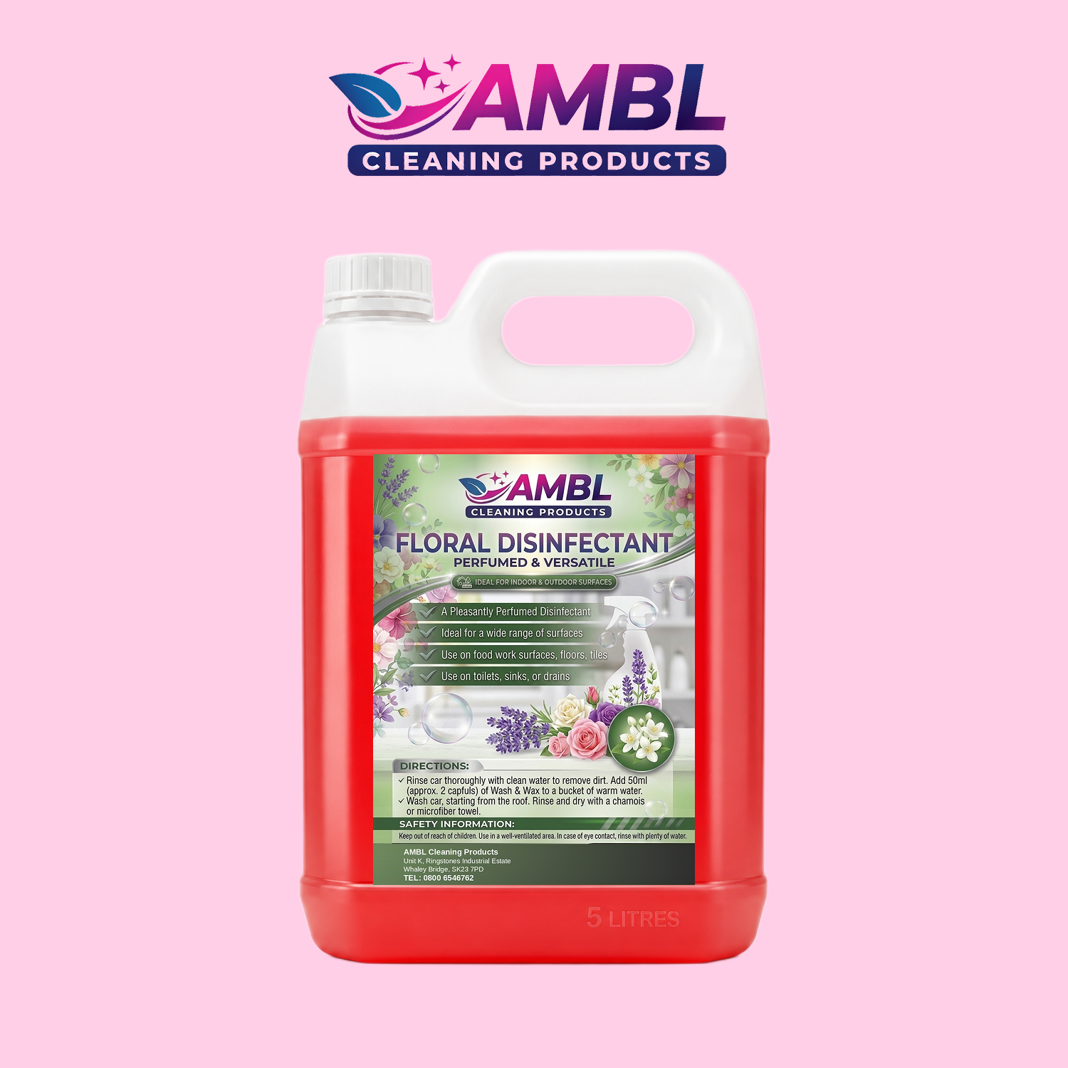 Floral Disinfectant 5ltr