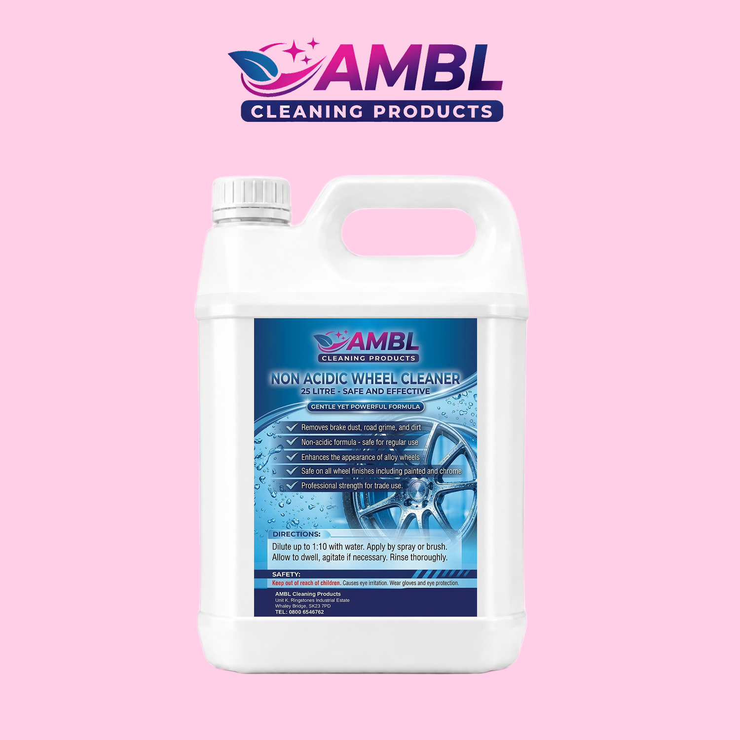 Non Acidic wheel cleaner 25ltr