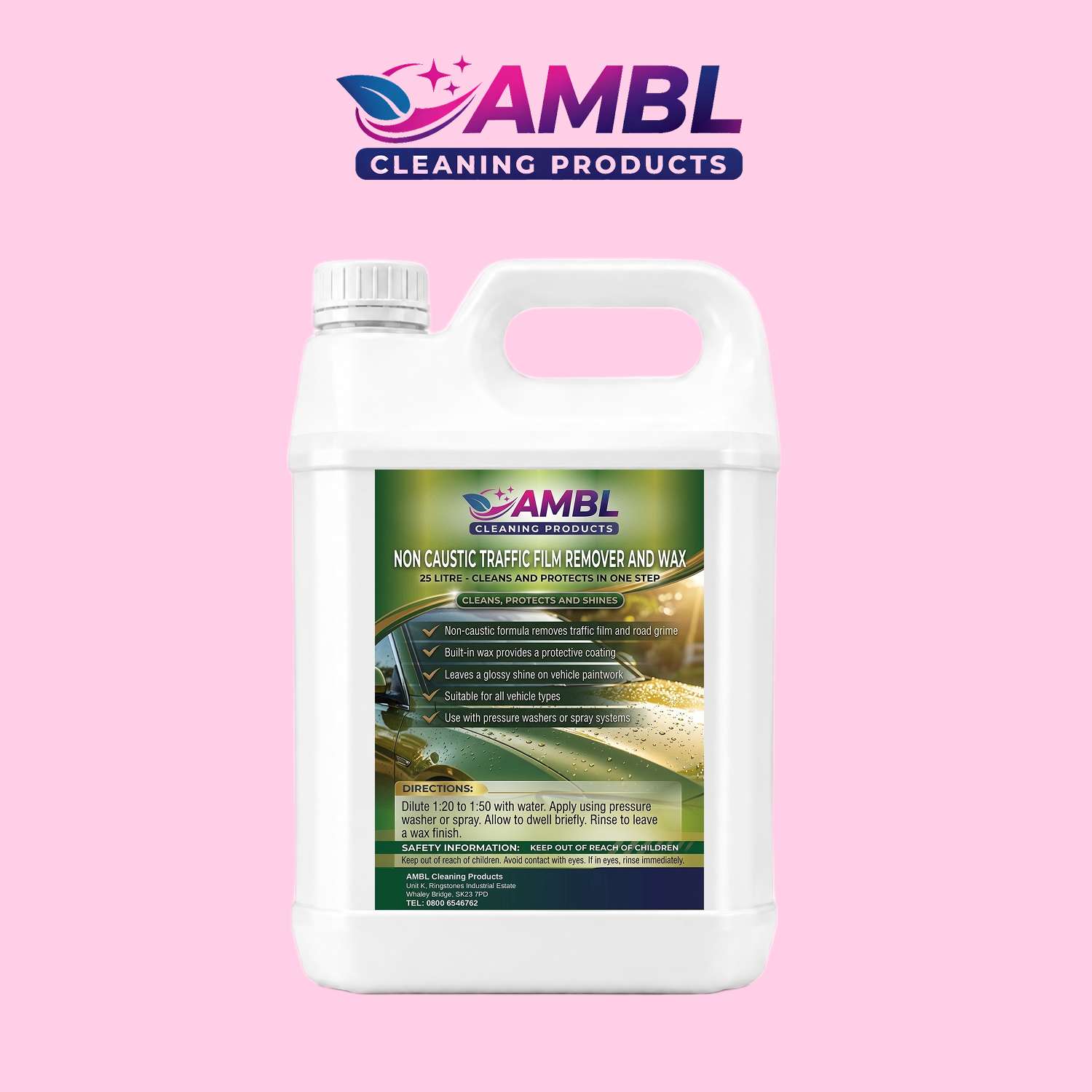Non Caustic Traffic Film Remover 25ltr