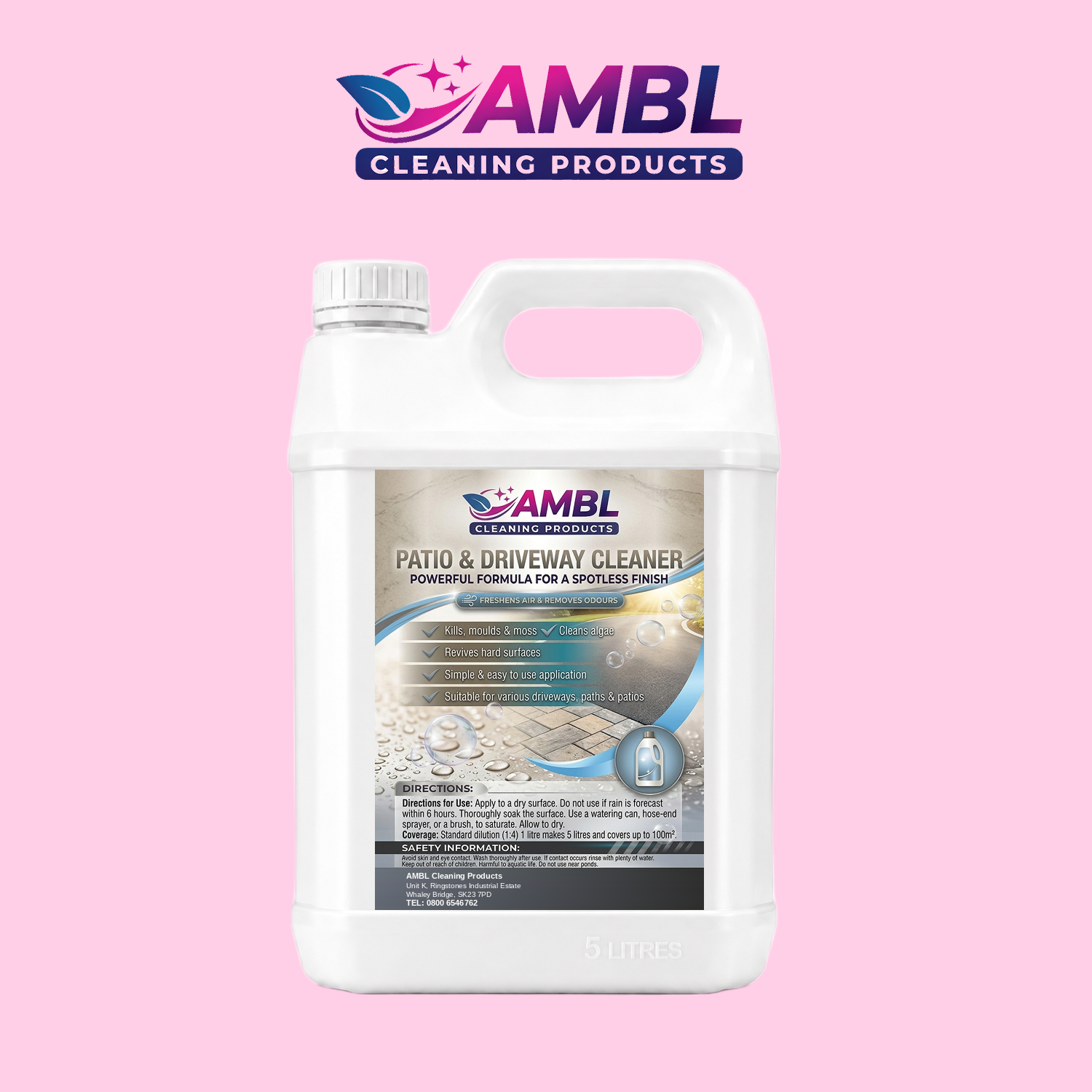 Patio and Driveway Cleaner 5ltr