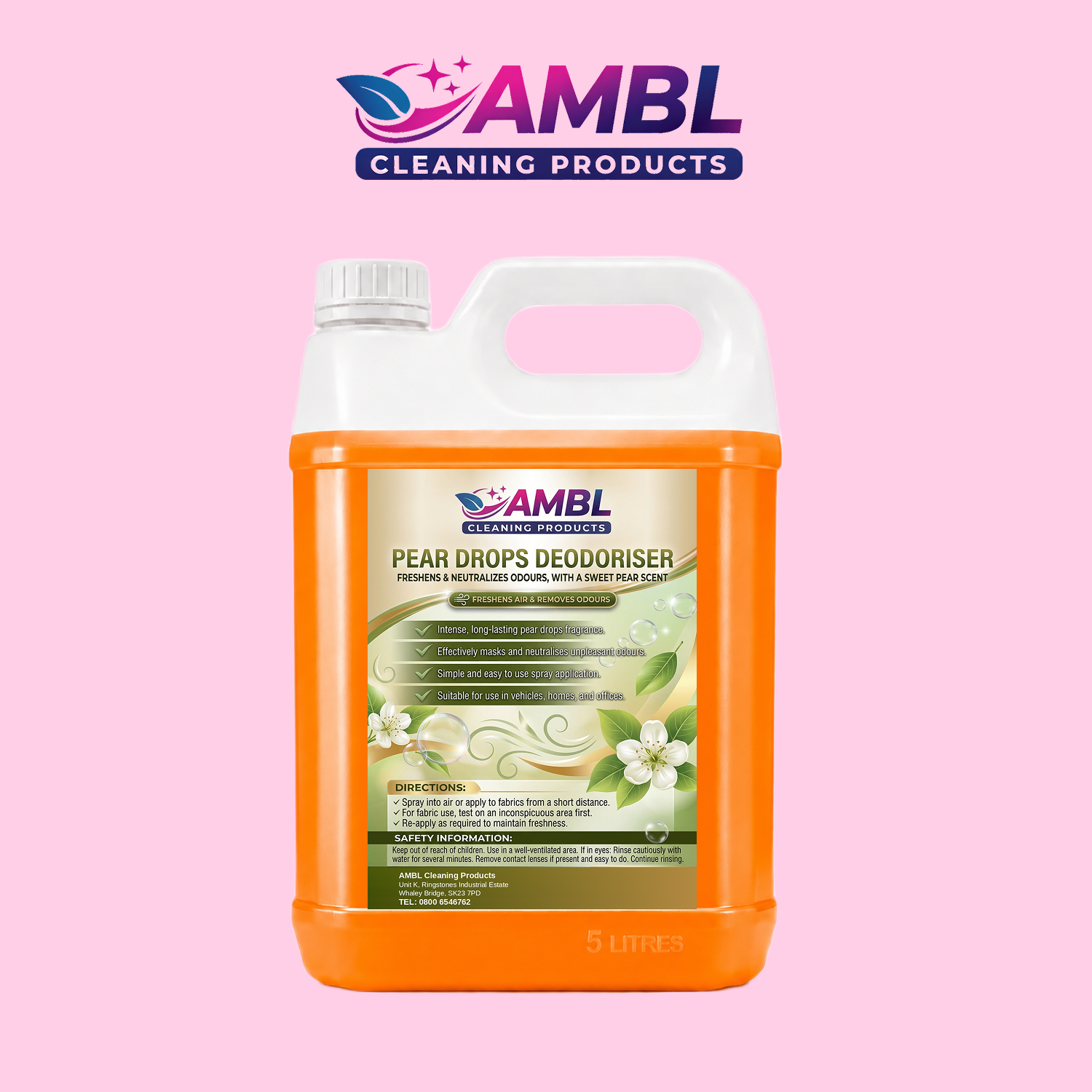 Pear Drops Deodoriser 5ltr