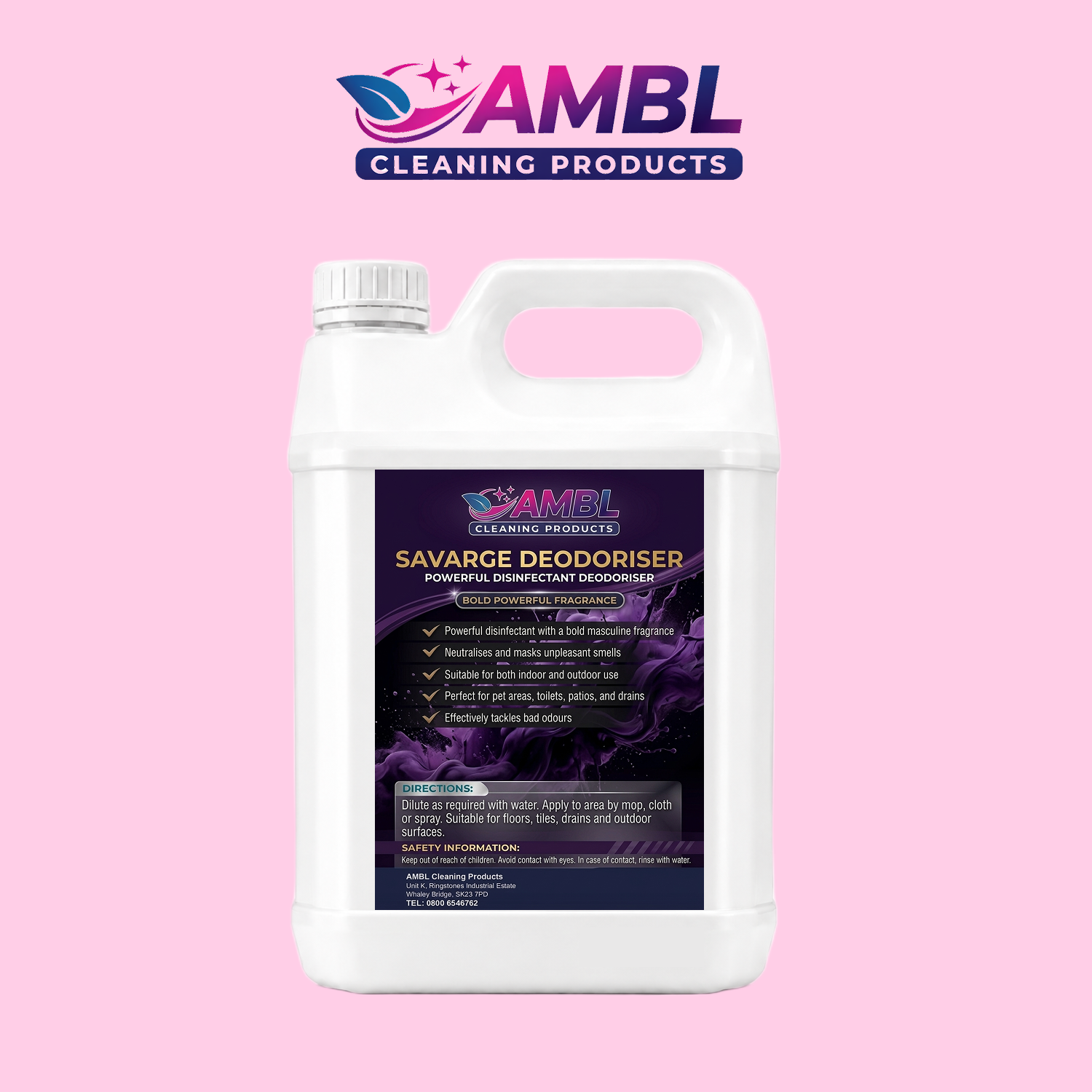 Savarge deodoriser 5ltr