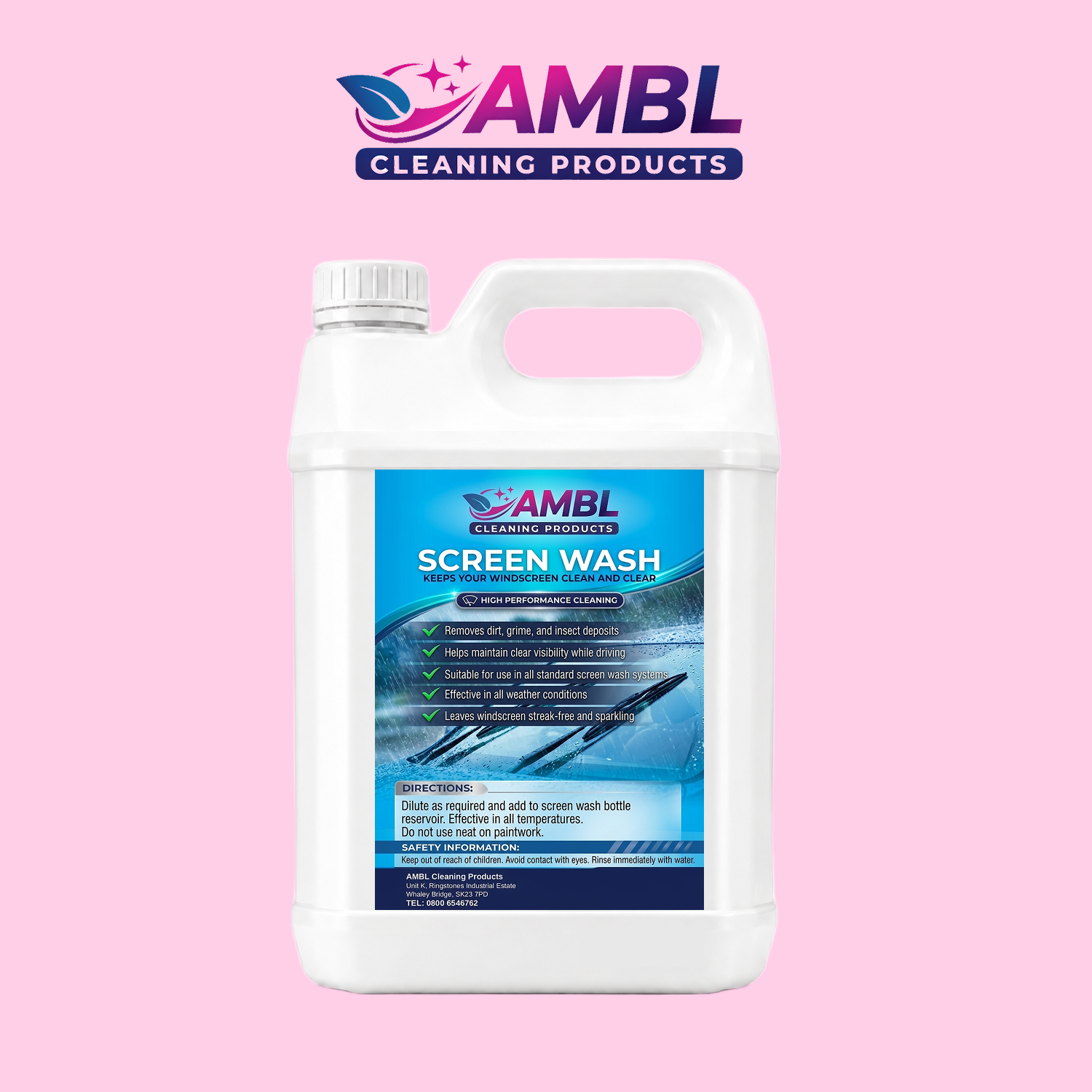 Screen Wash 5ltrs