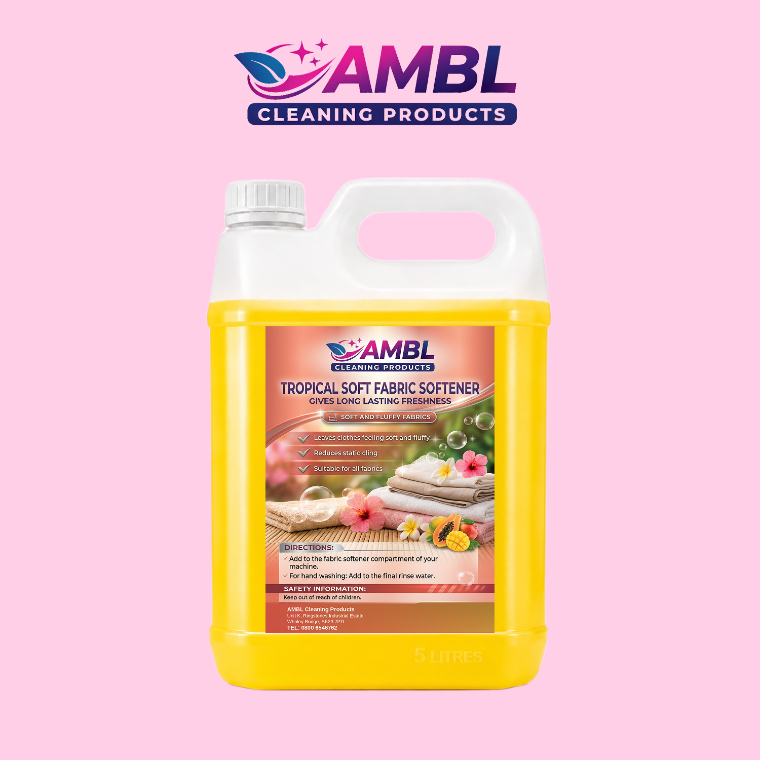 tropical soft fabric softener 5 ltr