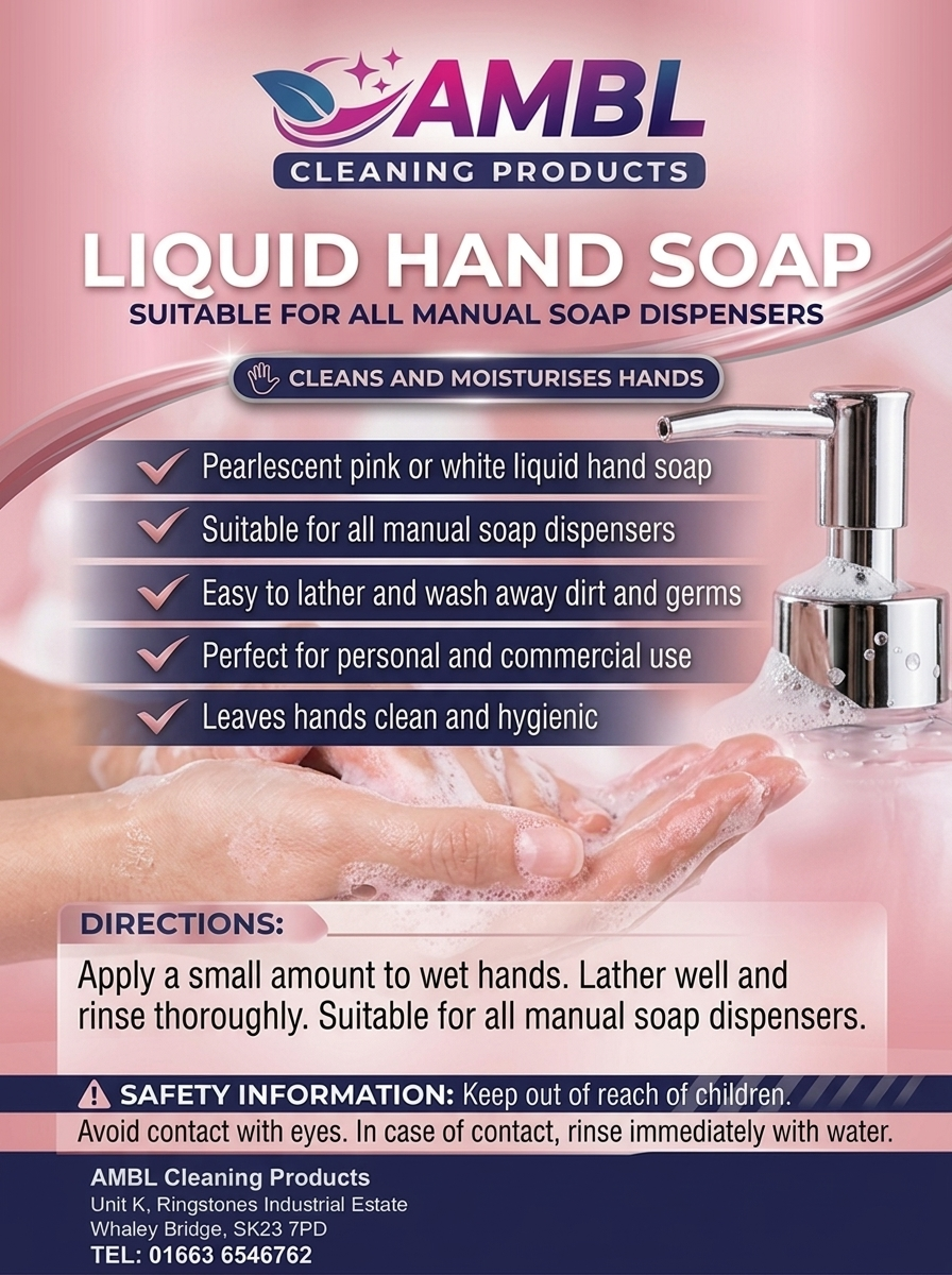 Liquid Hand Soap 5ltr