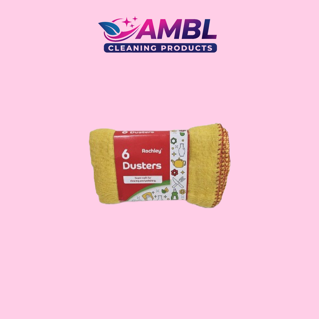 Yellow dust cloths